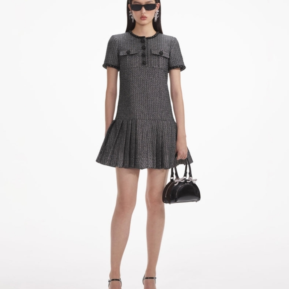 a line white midi dress Fit & Flare A-Line Midi Dress in White
